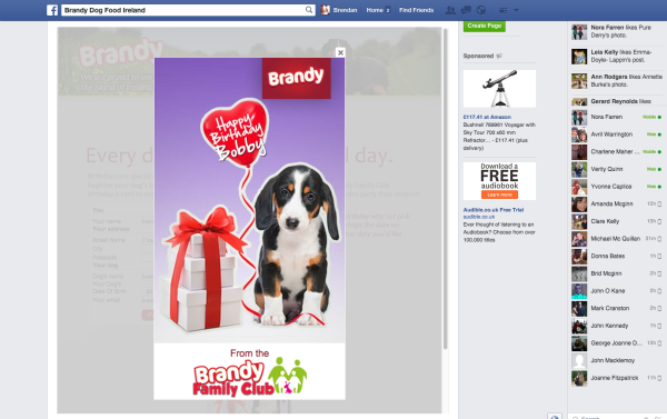 Brandy Facebook Birthday Cards